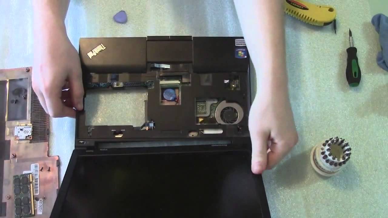Lenovo ThinkPad x100e - Разборка / Disassembly Lenovo x100e