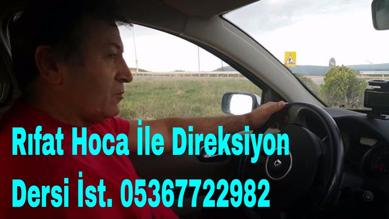 Daire Kavşakta Dönüş Nasıl Yapılır? ( Özel Direksiyon Dersi ) 05367722982