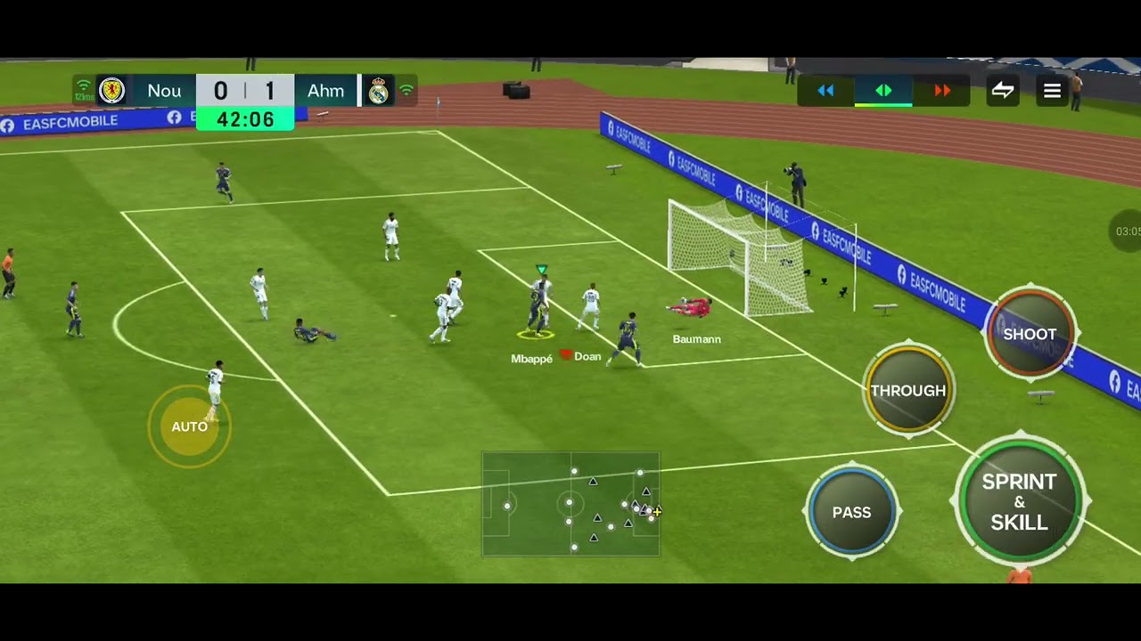 Noureddin ( Scotland ) v/s Ahmed4 ( Real Madrid ). Fc Mobile. Online gaming ⚽️⚽️⚽️