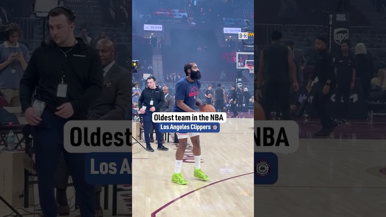 Clippers are the OLDEST team in the NBA 👴