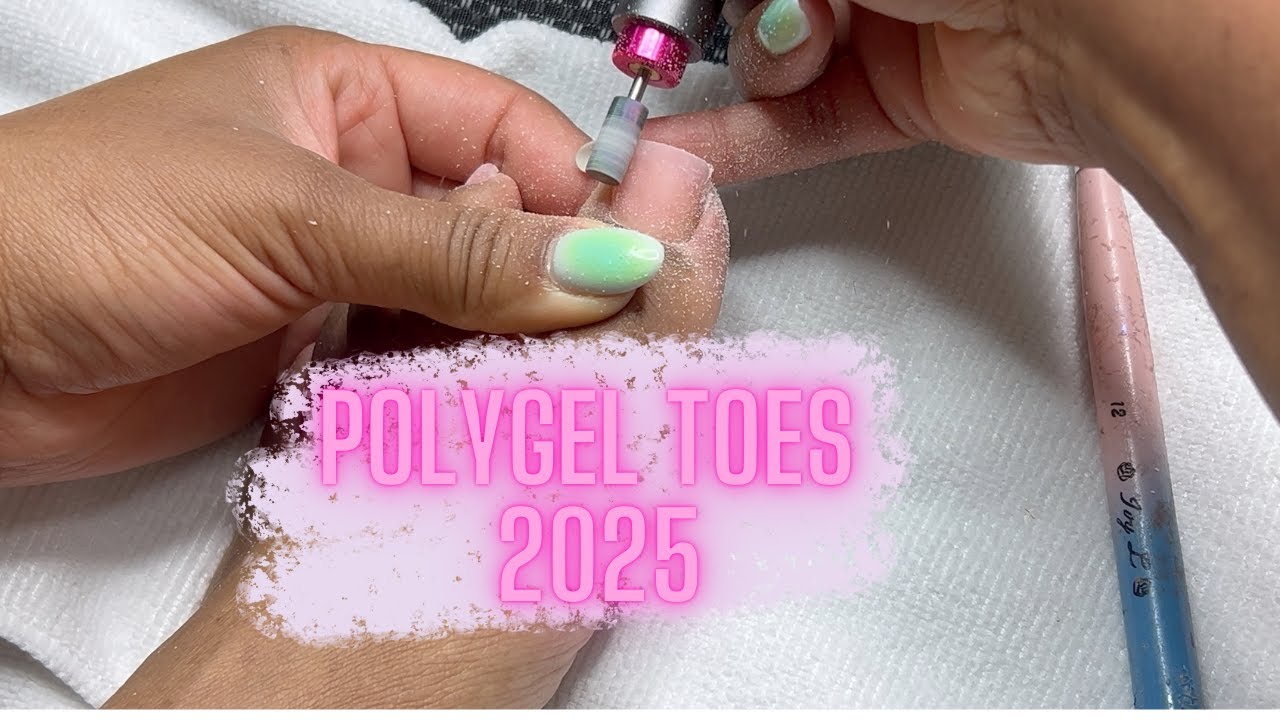 How to Do Polygel Toes at Home | Perfect DIY Toenails in Minutes featuring Modelones 2025