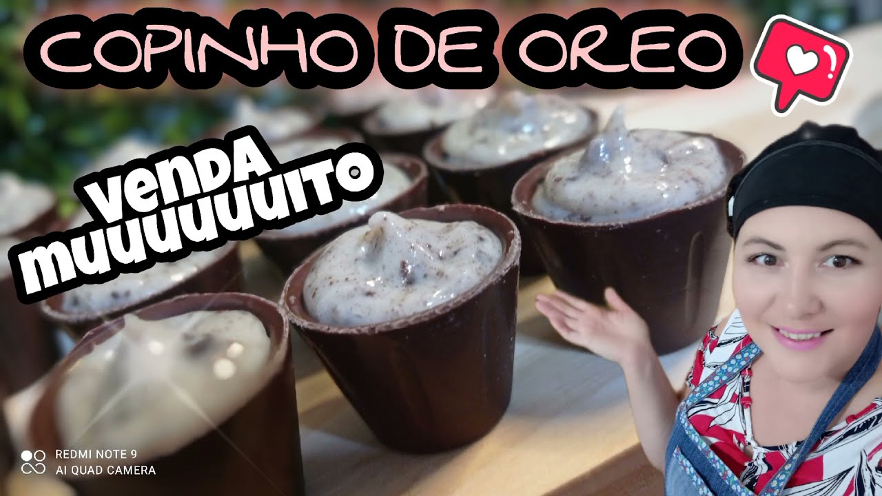 FÁCIL E ECONÔMICO PRA VENDER MUITO/ COPINHO DE OREO