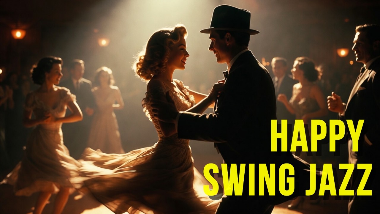 Step Into a 1940s Swing Jazz Club 🎷 | Vintage Big Band Dance Music