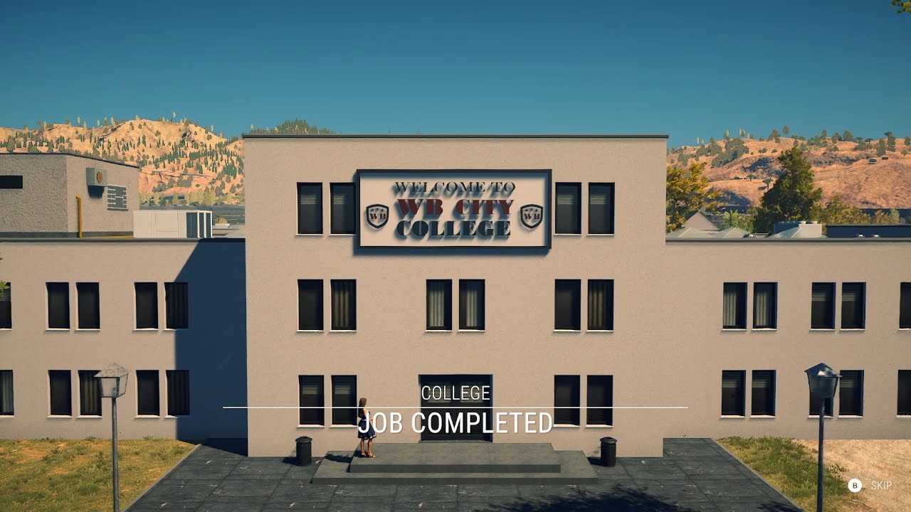 Construction Simulator 2022 - Building a College (Timelapse)