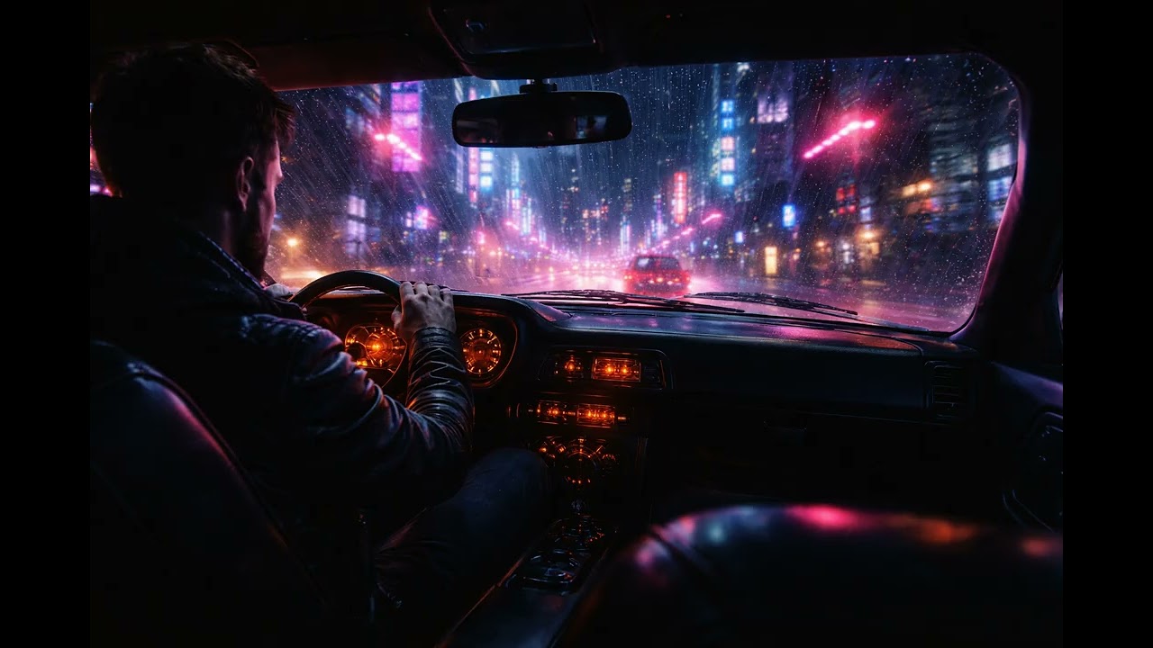 Neon Horizon 🏎️ | Cinematic Synthwave - High-Energy Outrun for Night Driving & Coding