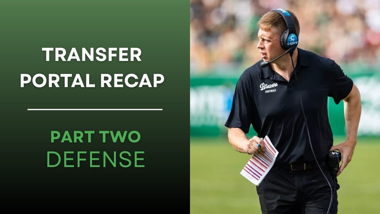 UAB Football Portal Heating Up - Defense (1/19/26)
