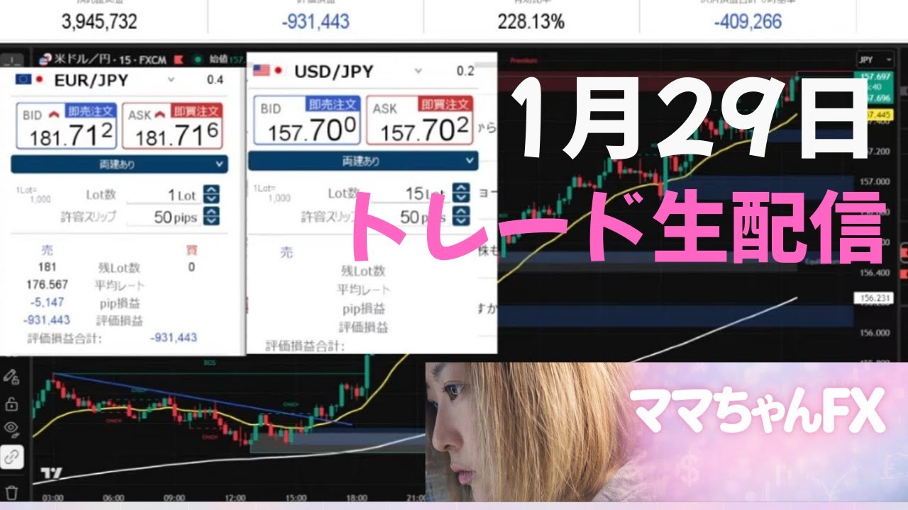 ママちゃんFX のライブ配信