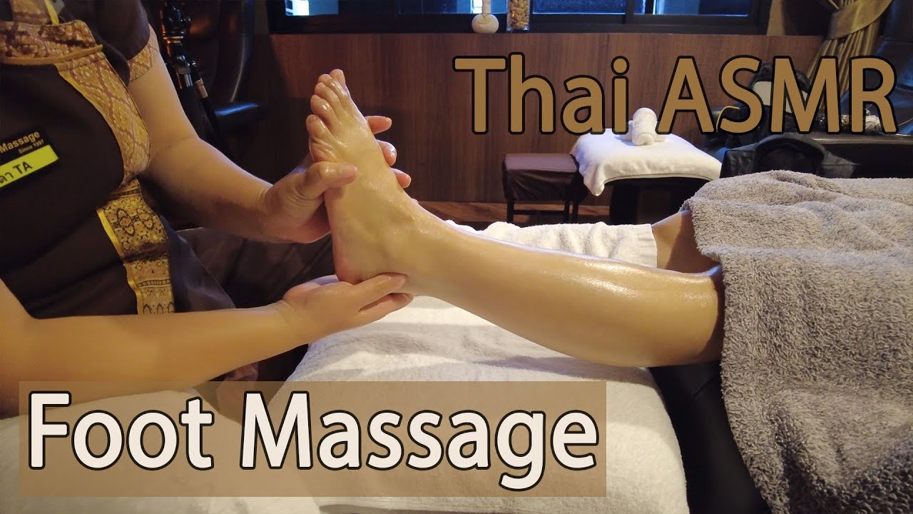 ASMR Real Spa Sound - Thai Foot Massage