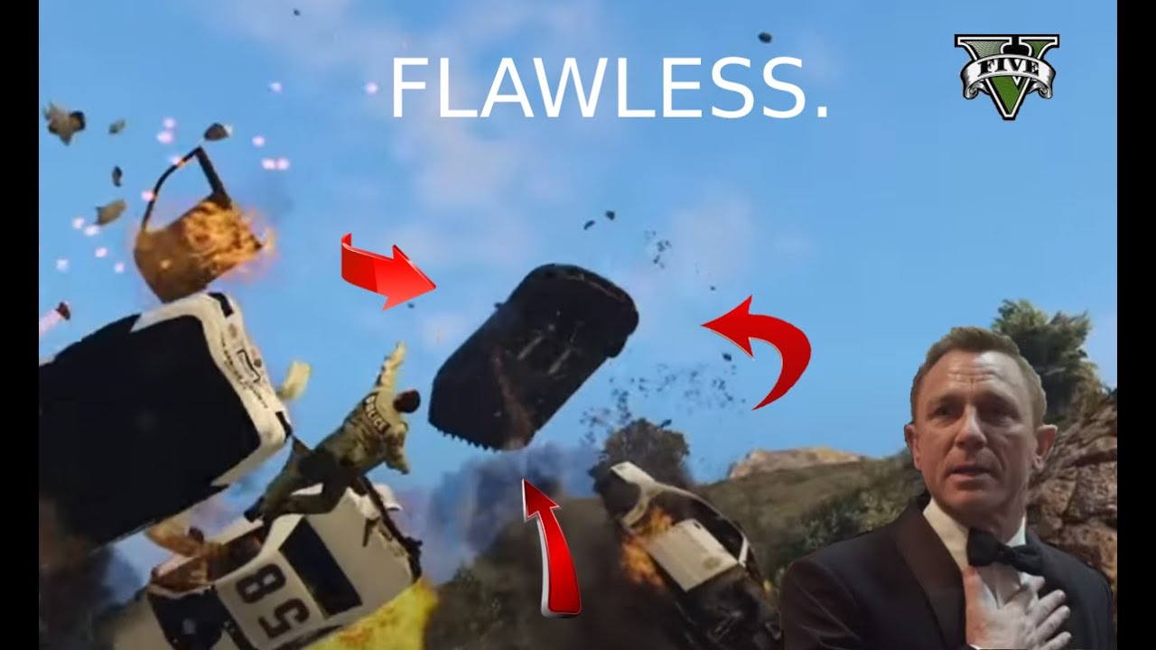 GTA 5 Epic Stunt Police Chase