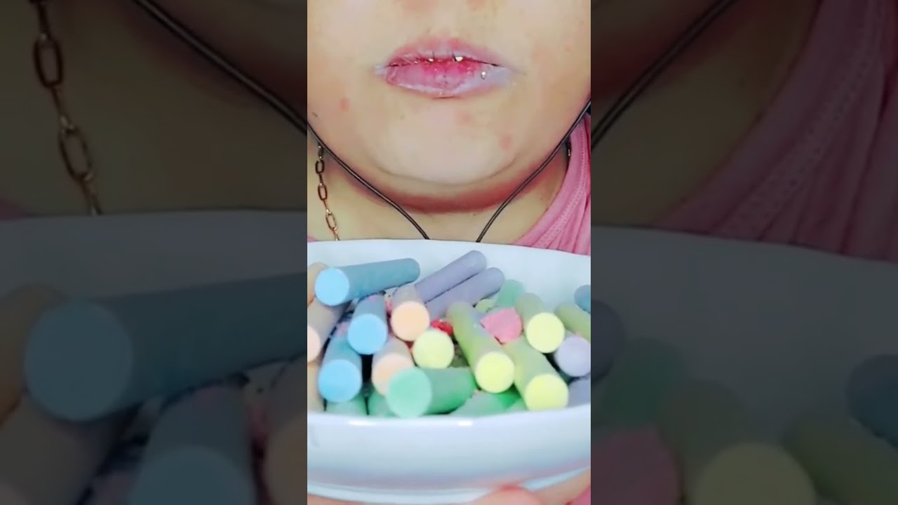 #eating #dry #chalk #shorts