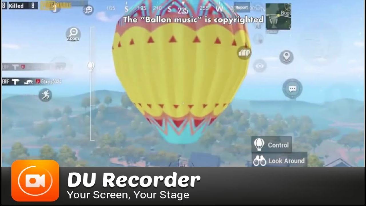 【PUBGM Highlight Moments】NEW Flying BALLOONS IN PUBG MOBILE