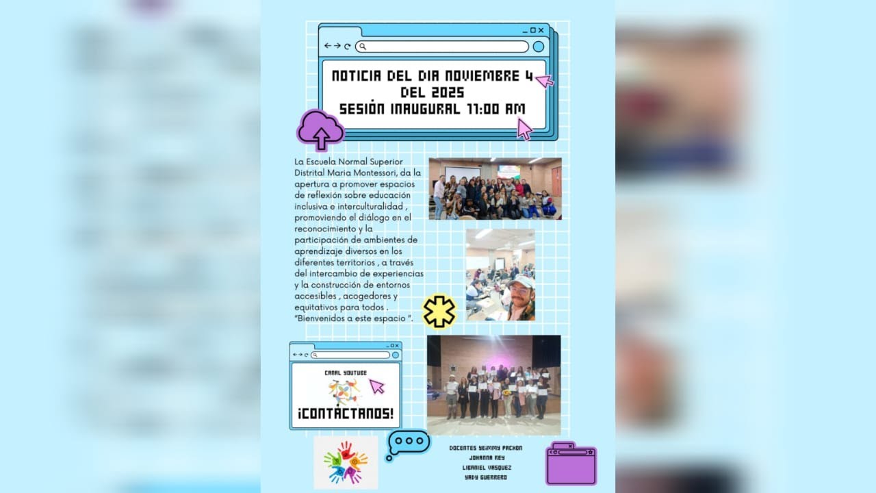 SESIÓN INAUGURAL: REFLEXIÓN SOBRE EDUCACIÓN INCLUSIVA E INTERCULTURALIDAD