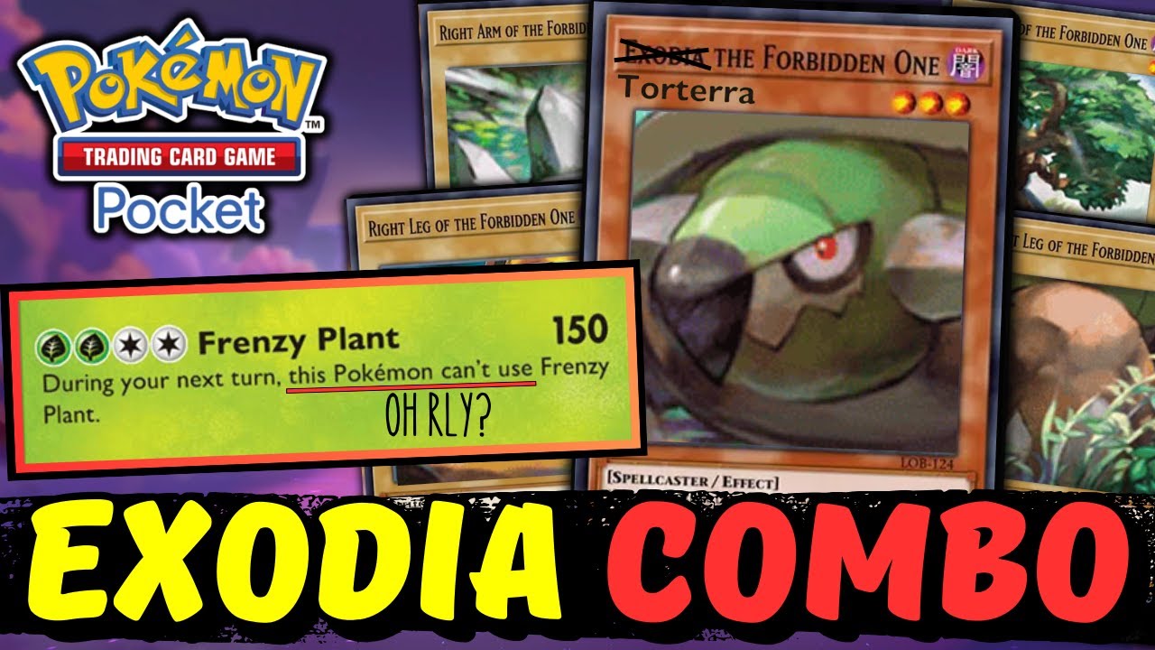 TORTERRA THE FORBIDDEN ONE: BABY EXODIA? | Pokemon TCG Pocket