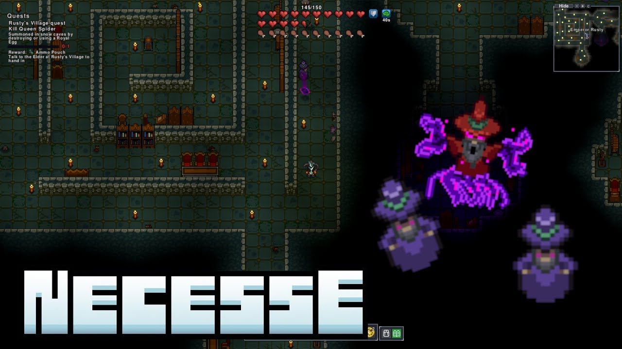 Defeating The Wizard Boss! - Necesse - [EP8]