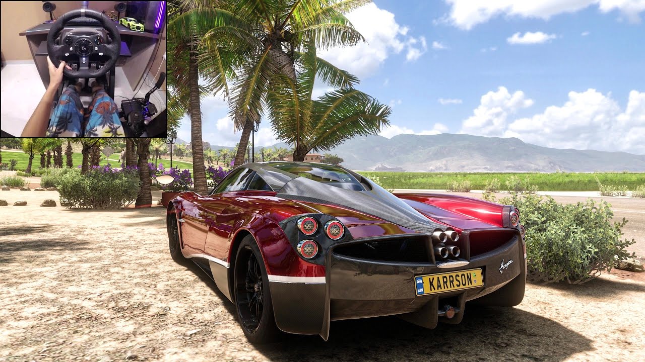 Stinger (Transformers: Age of Extinction) Pagani Huayra | Logitech g920 Steering Wheel
