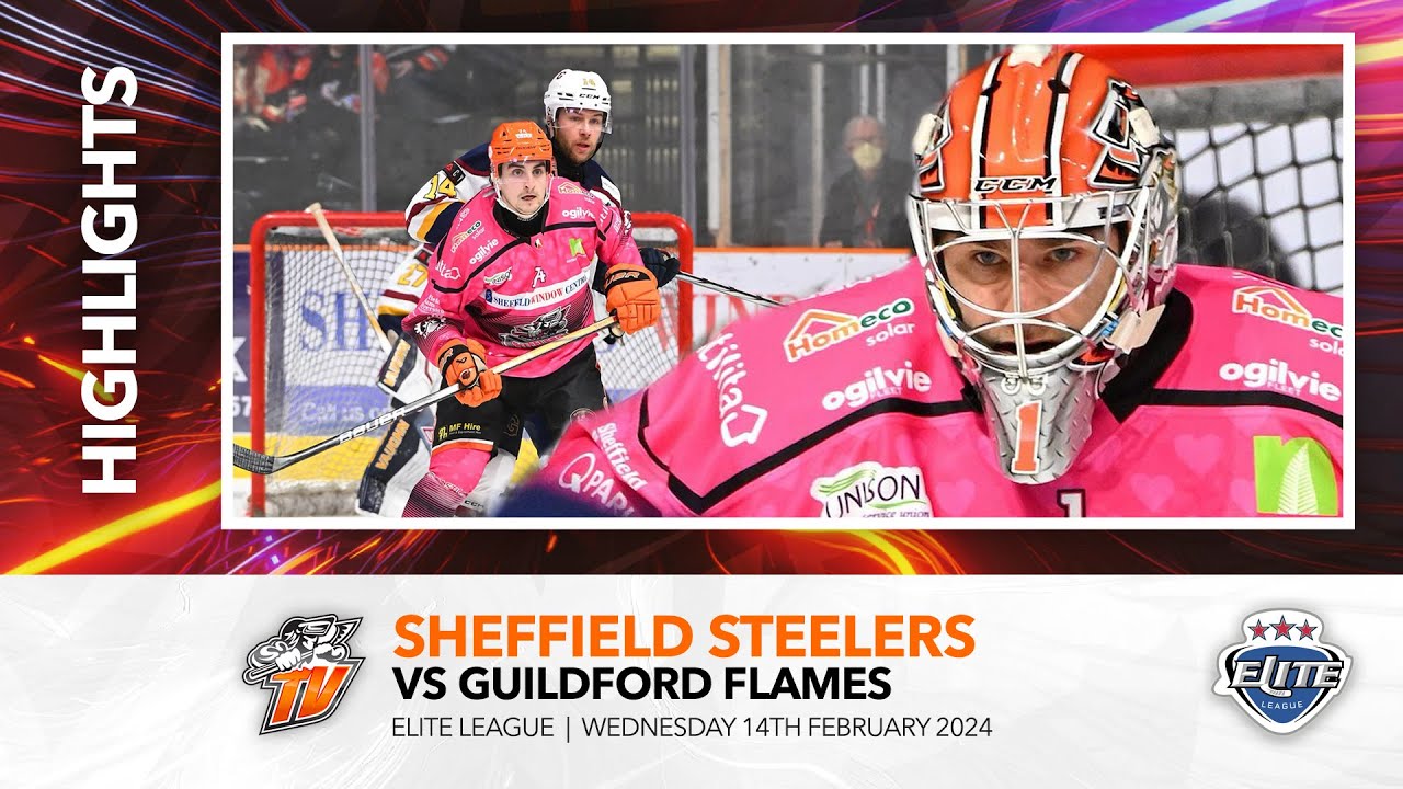 Sheffield Steelers v Guildford Flames - 14th February 2024
