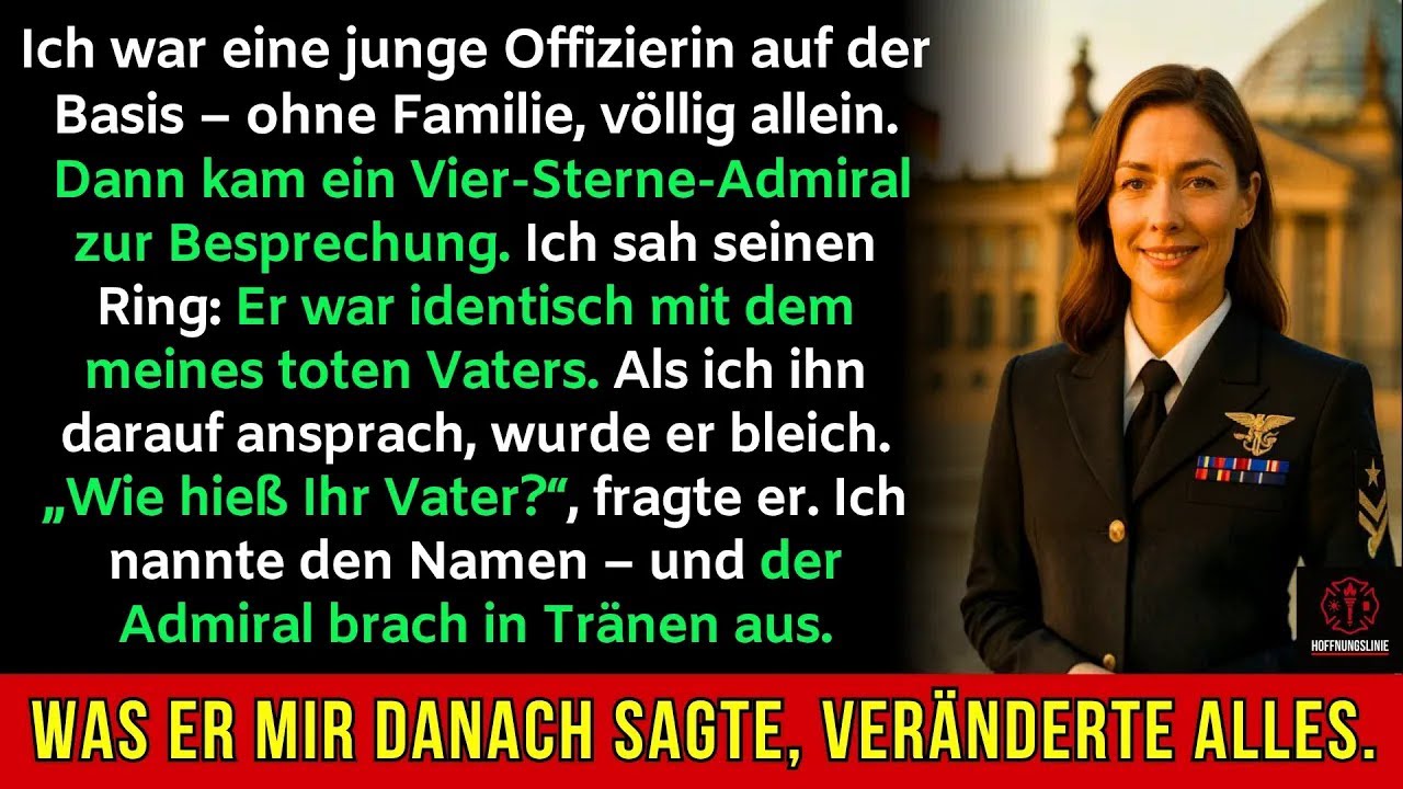 Ich sah einen Admiral den Ring meines toten Vaters tragen – was er sagte, änderte alles