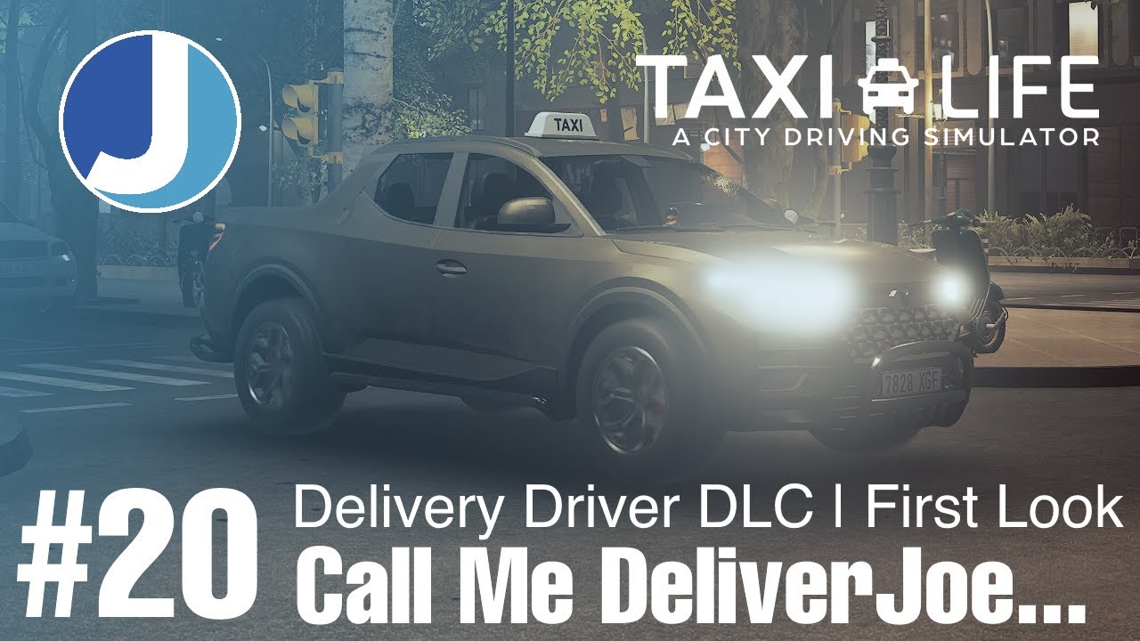 The New Delivery Driver DLC | Episode 20 | Taxi Life: A City Driving Simulator