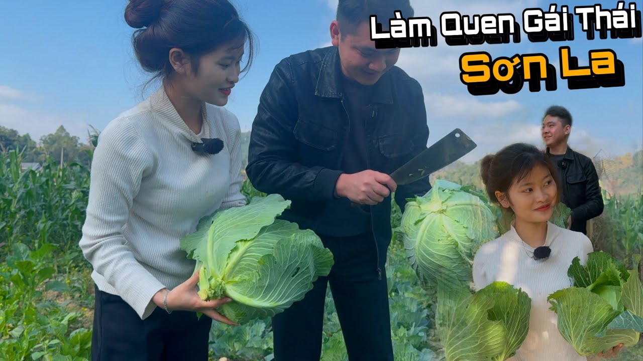 Mua Hết Cả Vườn Rau Cho Em Gái Thái Tuổi Đôi Mươi, Được Cả Nhà Em Ngỏ Ý Ở Lại...!