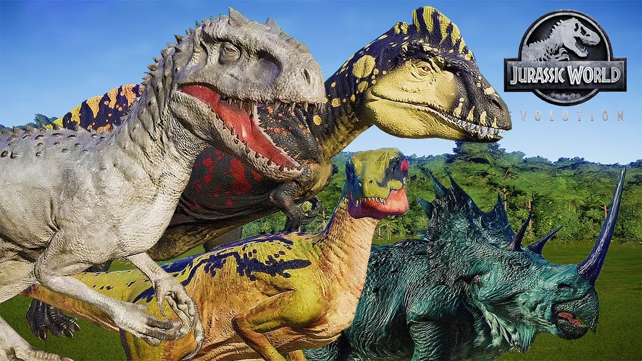 NEW DINOSAUR HYBRID MODDED SPECIES | DINOSAUR FIGHT || JURASSIC WORLD EVOLUTION