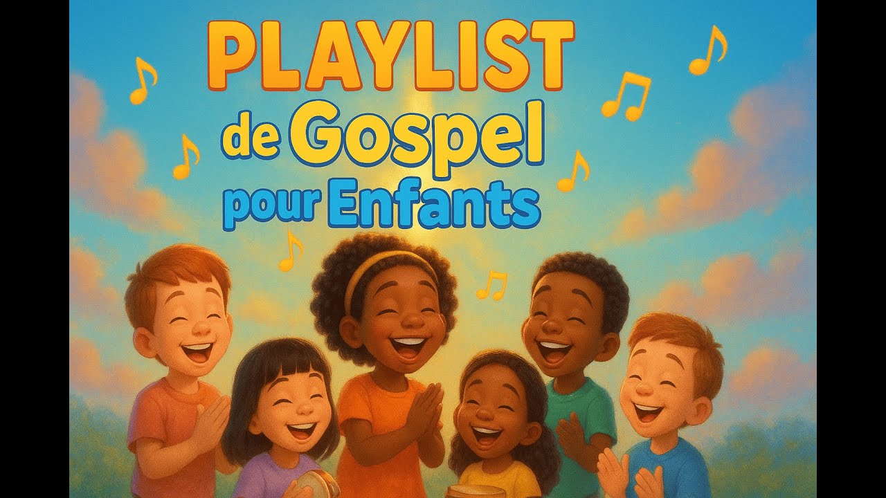 PLAYLIST de GOSPEL pour ENFANTS. #gospel, #chantschrétiens 