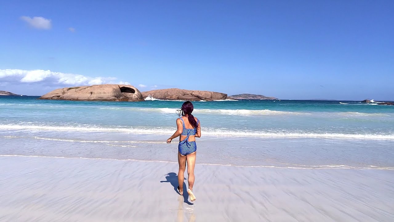 Road trip in girl mode: Crossdress in Bikini👙to the beach town