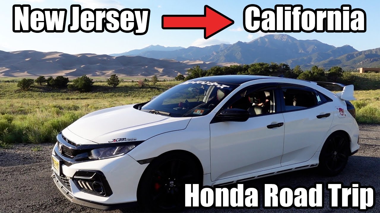 Traveling Across America in My Honda Civic For 3 Weeks
