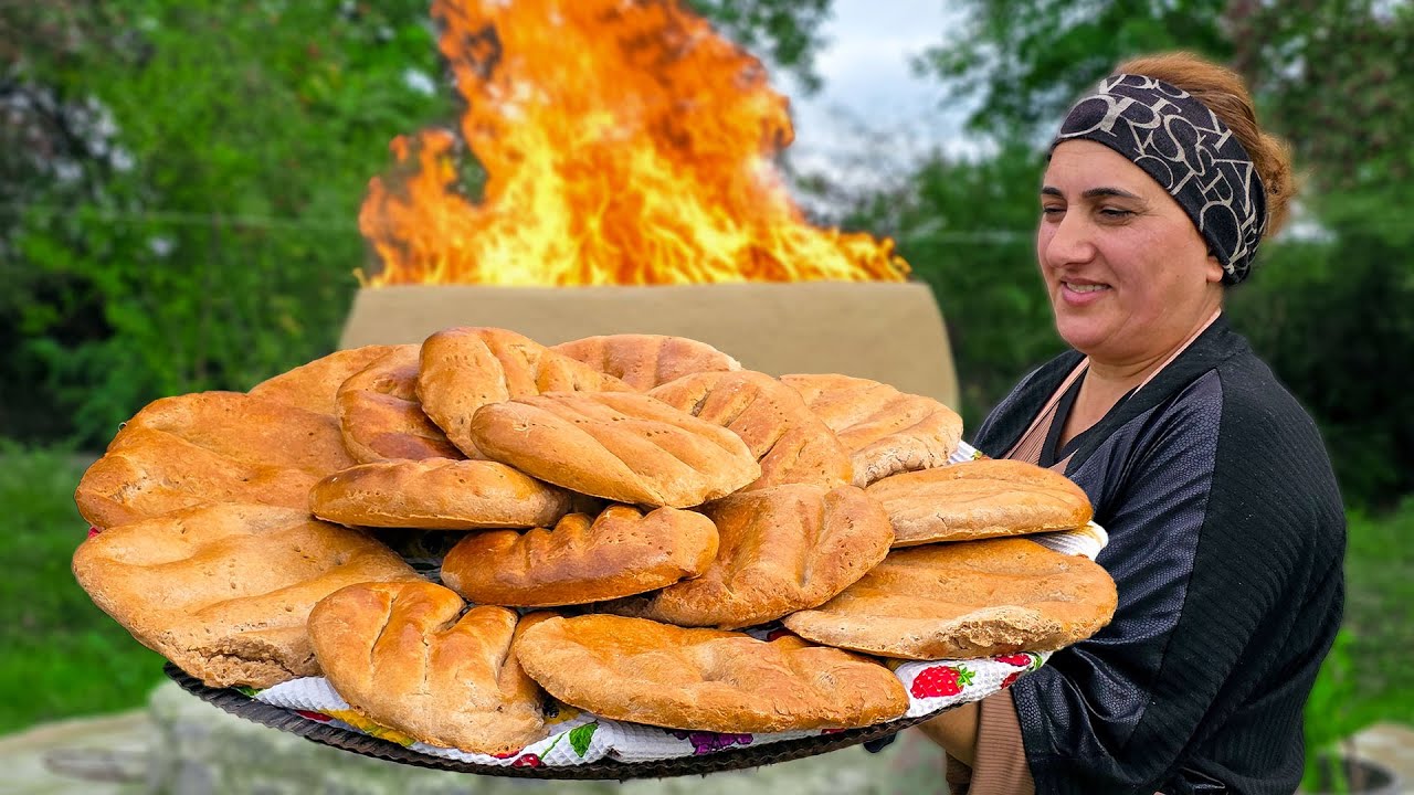 Homesteading Daily Routine / Eating Show Village Food / Outdoor Cooking