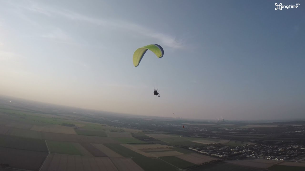 paraglider tandem - hangtime FPV 2021|21