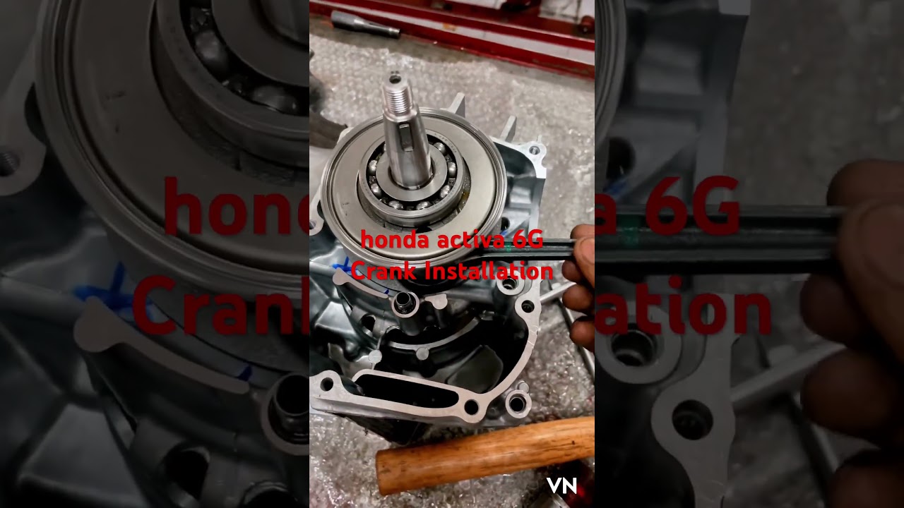 #honda #activa 6G Crank Installation #shorts