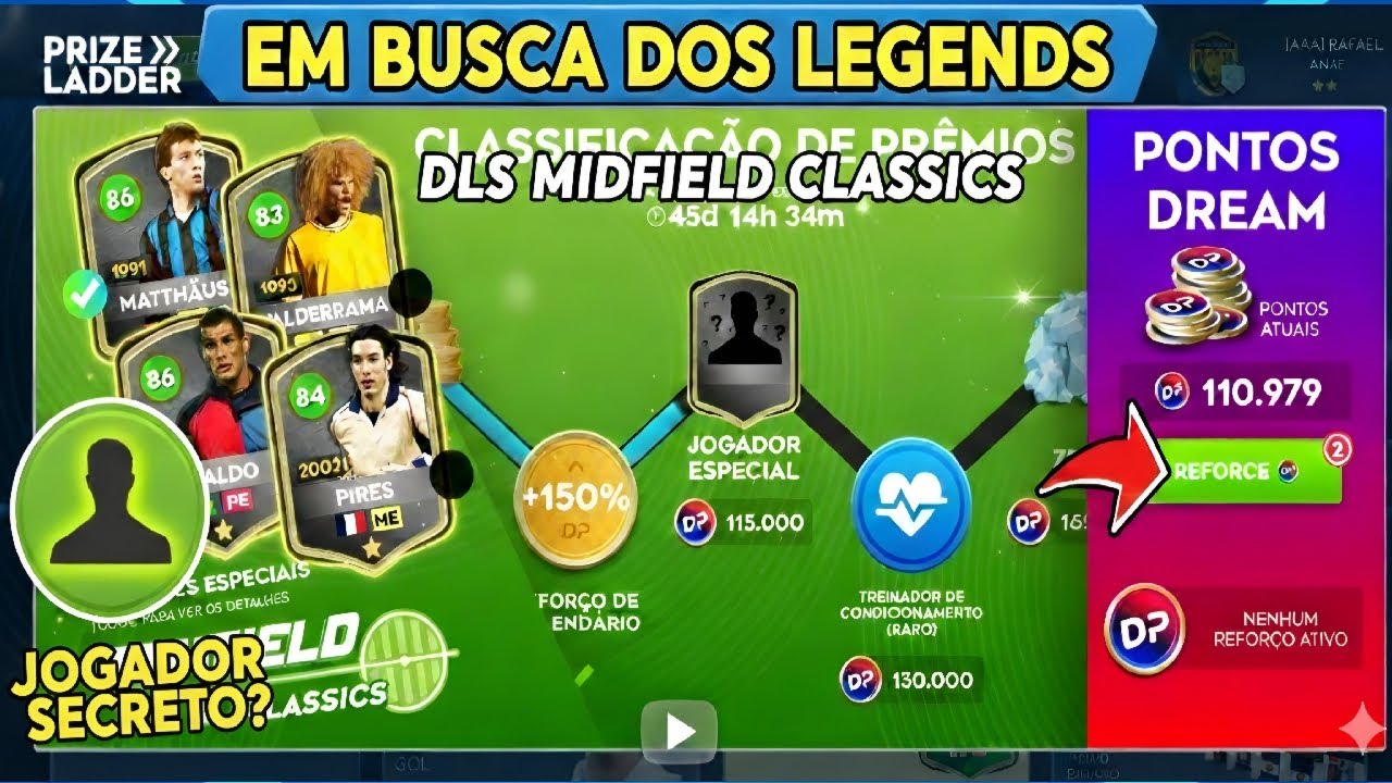🎮🔥 EM BUSCA DOS JOGADORES LEGENDS NO DREAM LEAGUE SOCCER 26