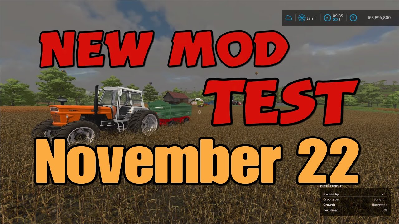 FS22   New Mods November 22   2021