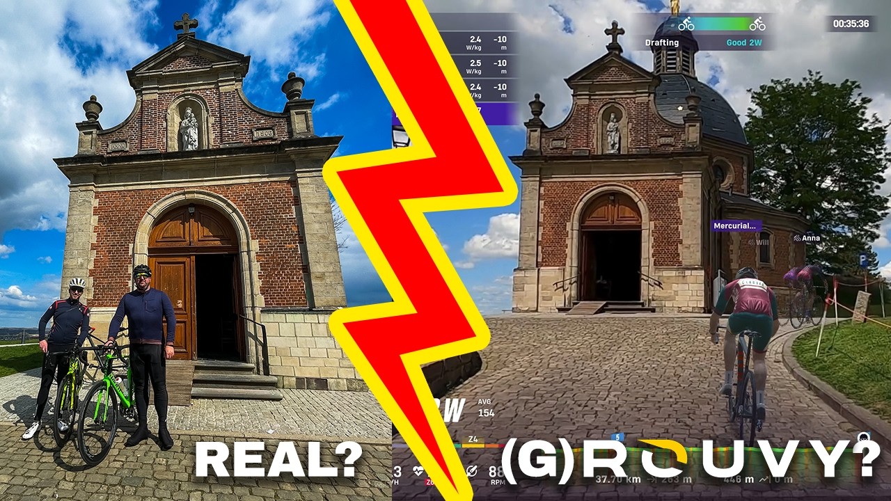 How Does Rouvy Compare To Real Life? Riding The Muur Van Geraardsbergen!