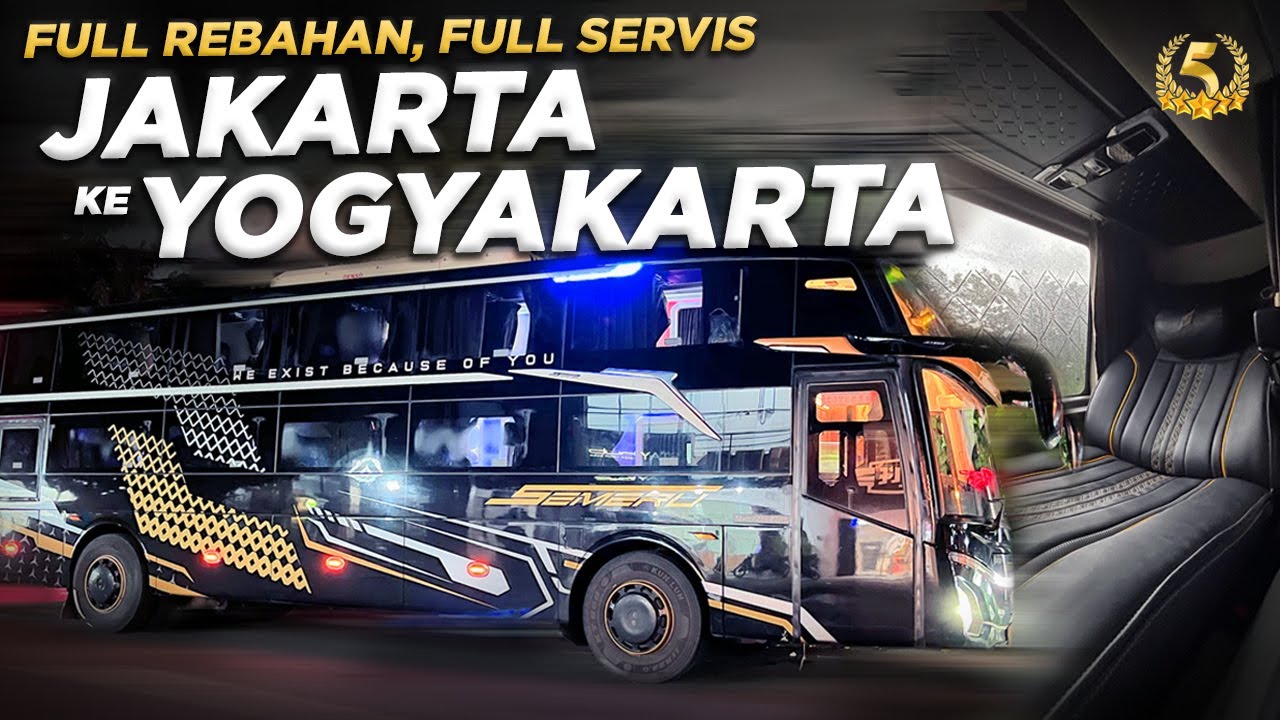 PERTAMA KALI NAIK BUS SLEEPER GIMANA RASANYA❓ Semeru Trans Jakarta-Jogja