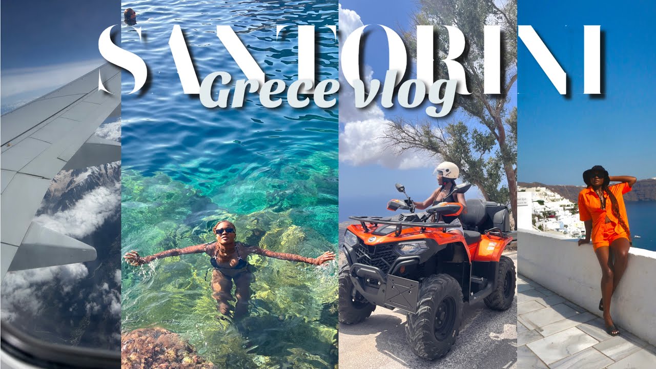 1 SEMAINE A SANTORIN ☀️🏝️(activités, restaurants, randonnée, croisières, plages) || CECE ICY