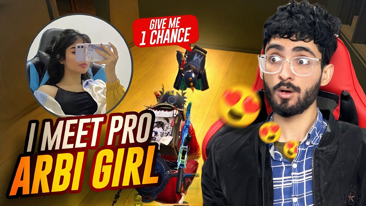 I Meet Pro Arbi Girl 🤯🔥| FalinStar Gaming | PUBG MOBILE