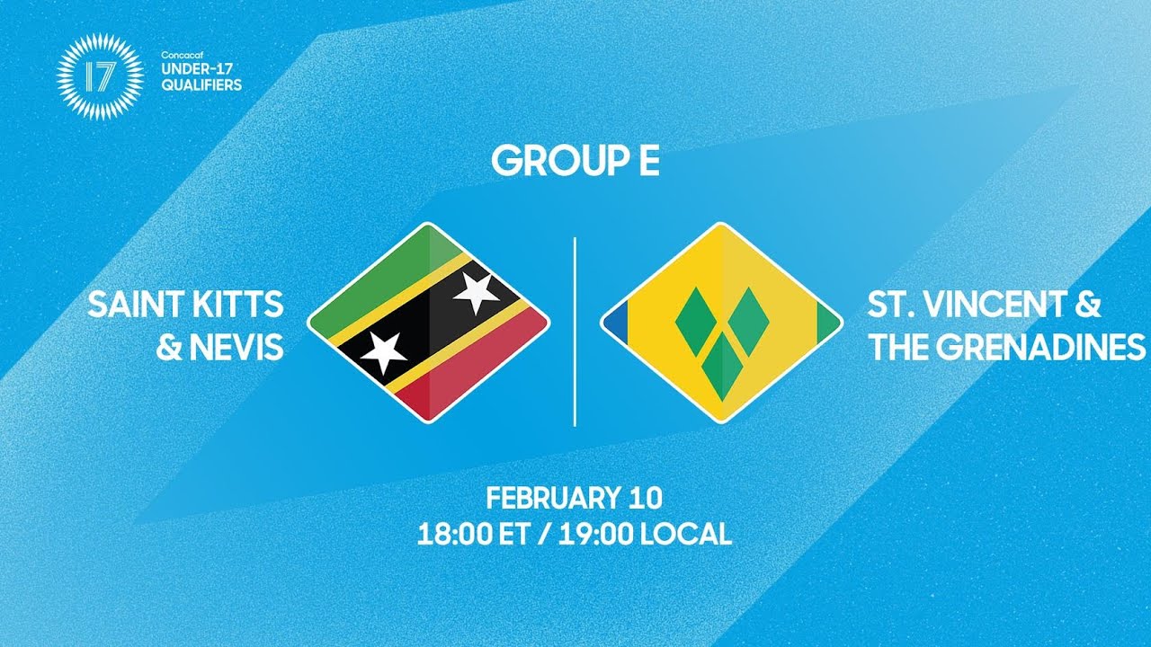 Saint Kitts and Nevis vs Saint Vincent and the Grenadines | 2026 Concacaf Under-17 Qualifiers