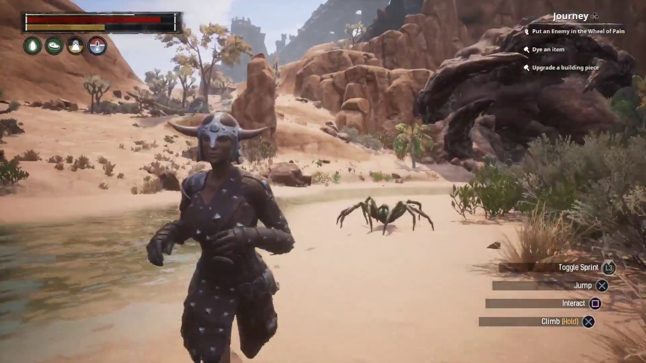 Conan Exiles - Infinite sprint glitch