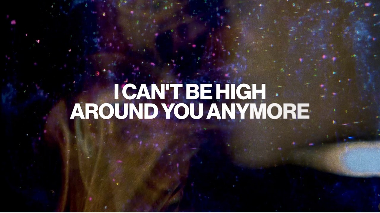 FLO - I Can't Be High Around You Anymore (Lyric Video)