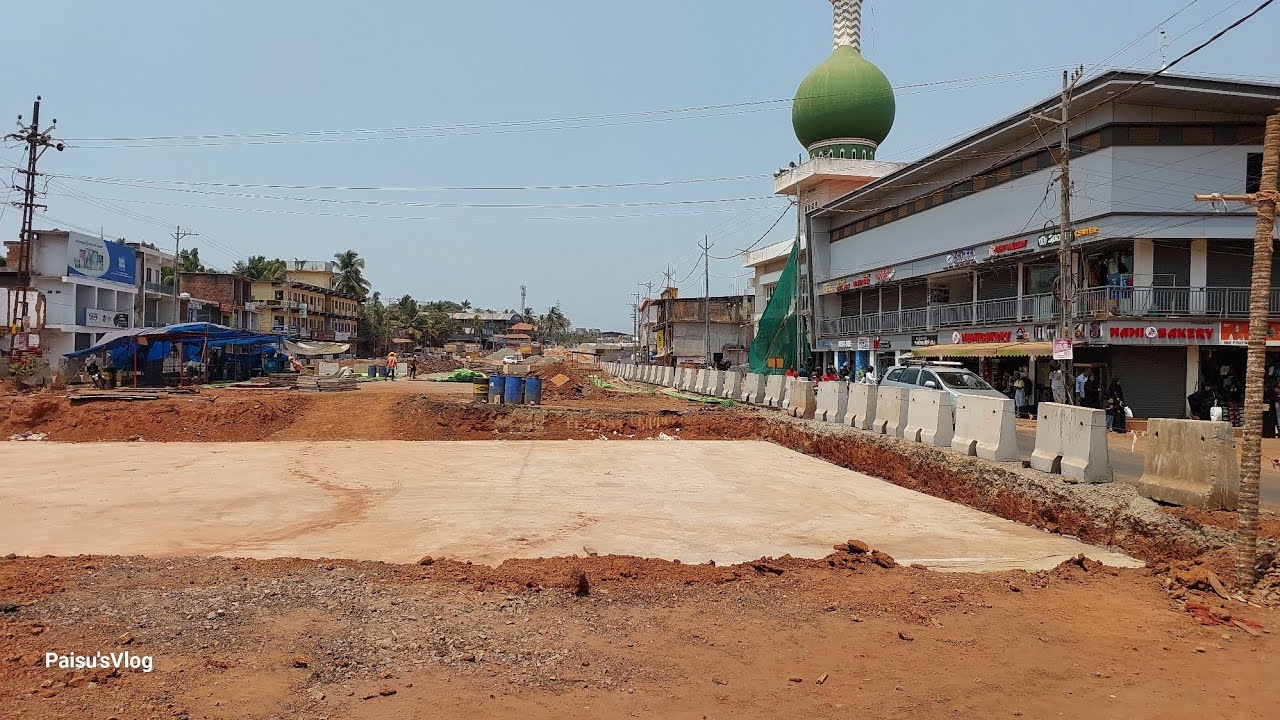 NH66KASARAGOD/നാലാംമൈൽ അണ്ടർപാസിന്റെ മുകളിലൂടെ വാഹനങ്ങൾ ഓടിതുടങ്ങി/നായന്മാറമൂല അണ്ടർപാസ് പണിതുടങ്ങി