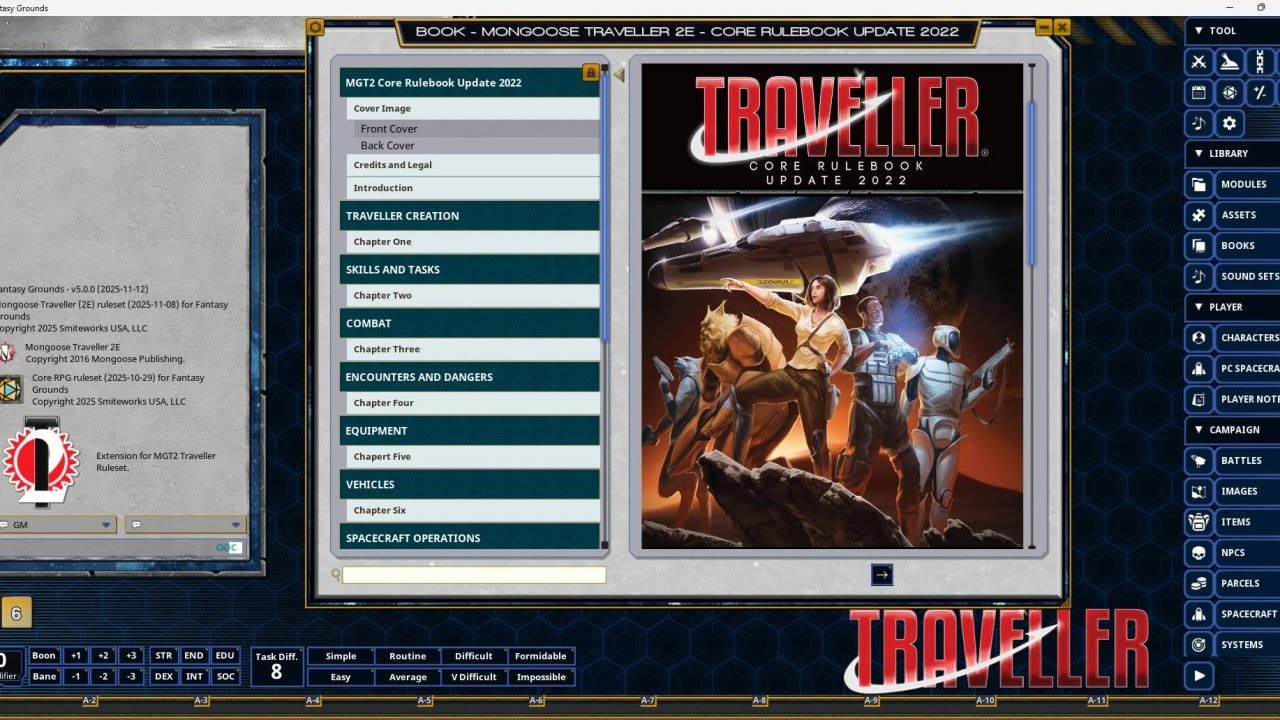 DM Greg - Mongoose Traveller: The Spinward Marches Episode 0