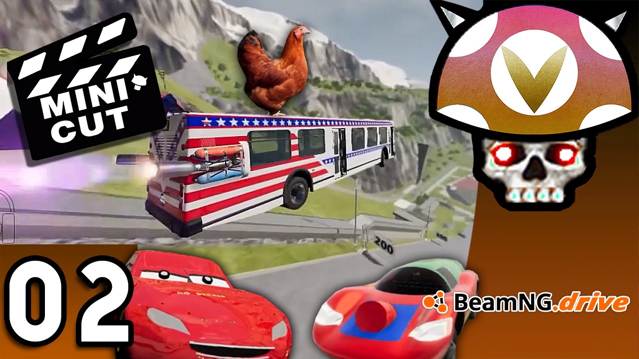 [Vinesauce] Joel - BeamNG Revisited Highlights ( Part 2 )