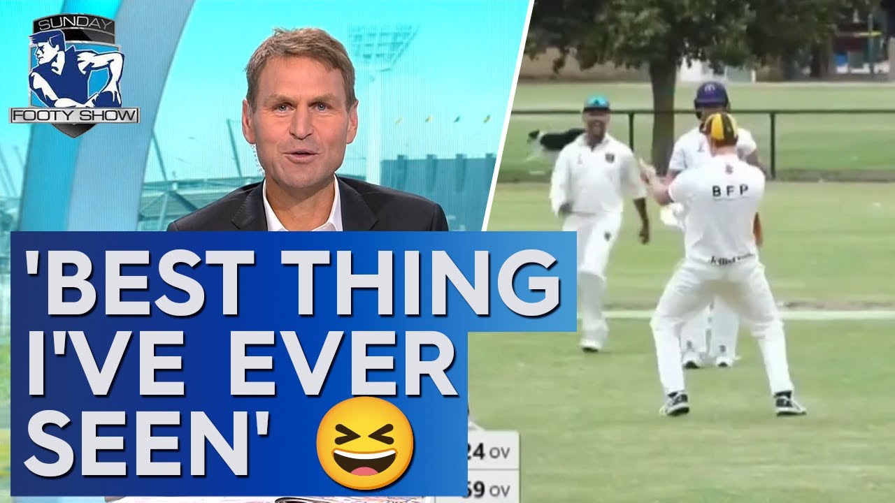 Llordo gets his revenge after copping local cricket send off (WCME) - Sunday Footy Show