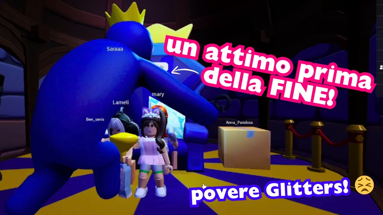 RAINBOW FRIENDS 🌈 Ghosty hackera Candy ma Black Unicorn la AIUTA! 😱 [ROBLOX]