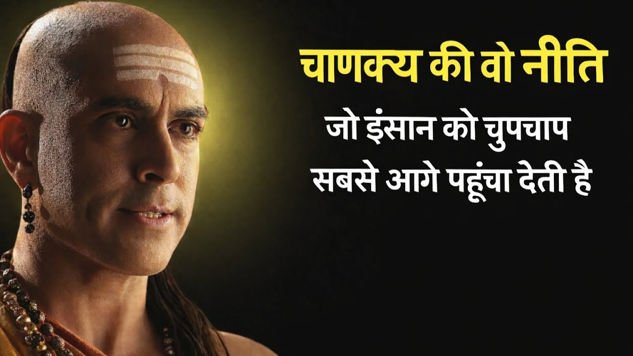चाणक्य की वो नीति जो इंसान को चुपचाप सबसे आगे पहुँचा देती है” Chanakya's policy that quietly takes 