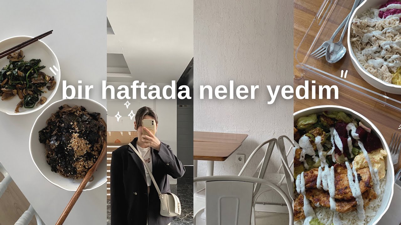 Bir haftada dünyaları yedim…