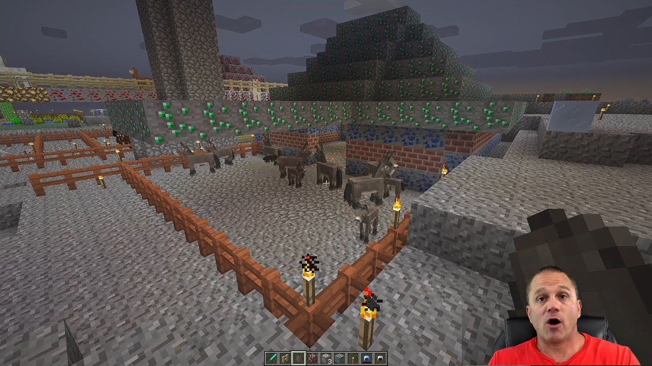 Donkey Play House | Minecraft EP-16 | Gaming With Shawn Davis