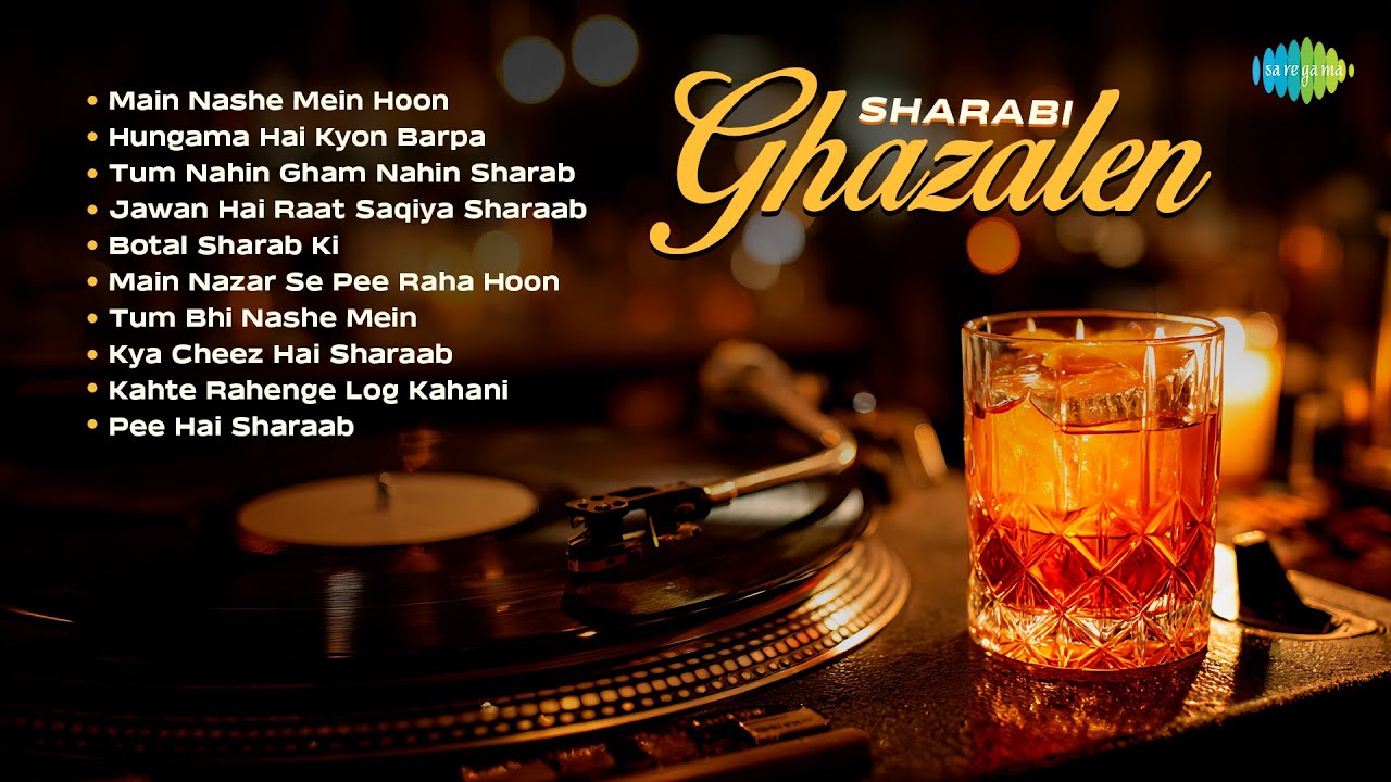 Sharabi Ghazalen | Jagjit Singh | Ghulam Ali | Bhupinder Singh | Evergreen Hindi Ghazals