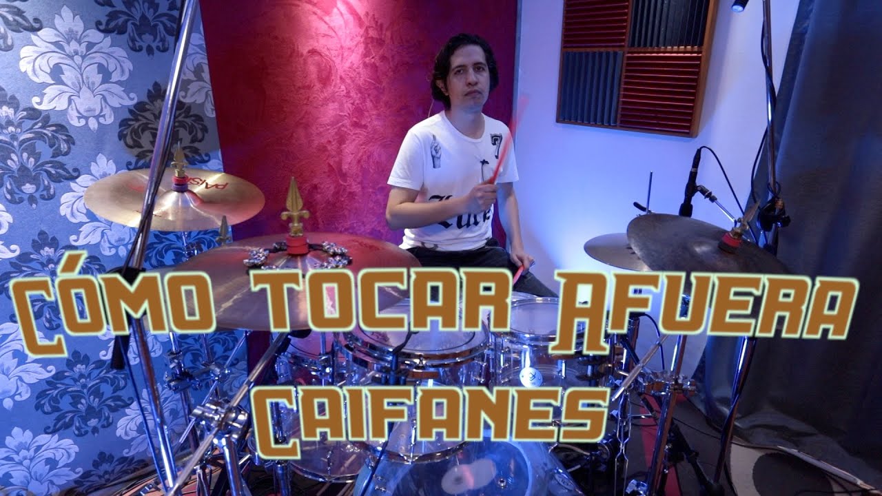 Cómo tocar AFUERA  de Caifanes en Batería | Tutorial | Hugo Zerecero
