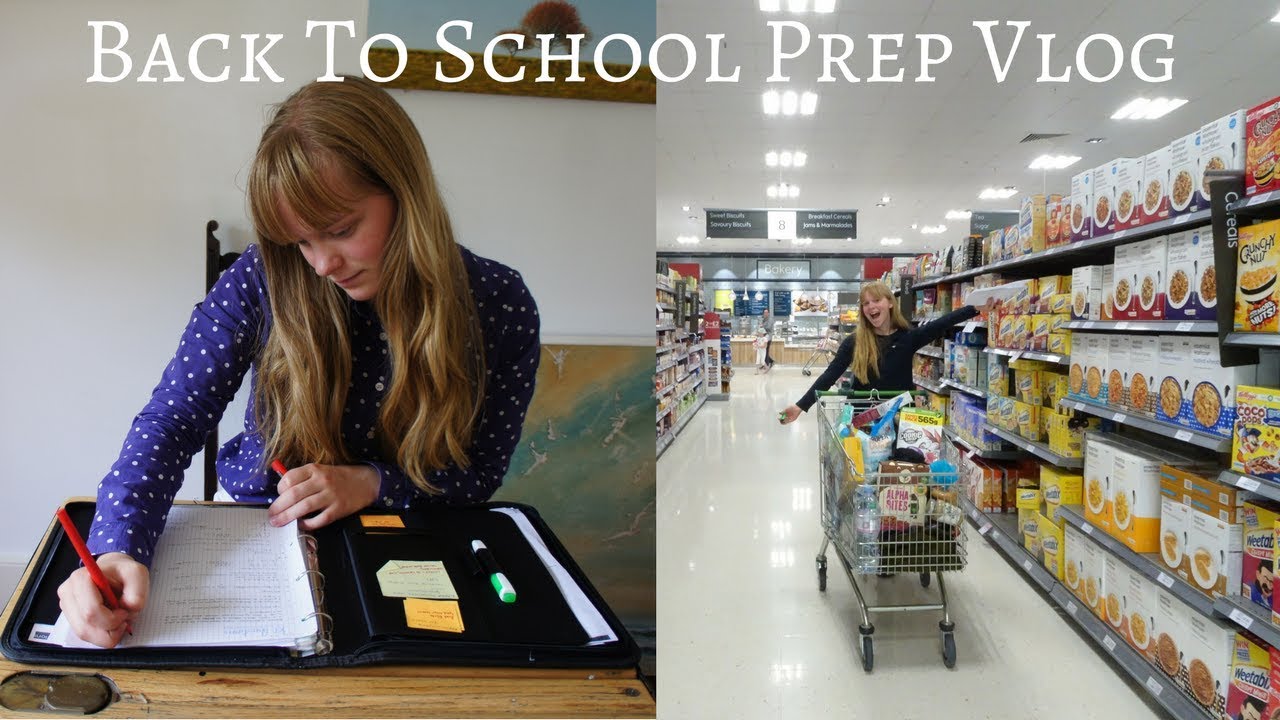 Preparing for Back To School Vlog